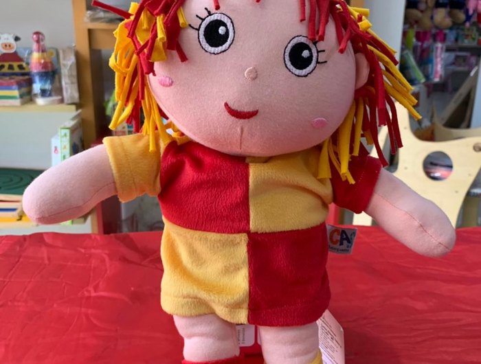 Boneca Emília do Sítio do Picapau Amarelo