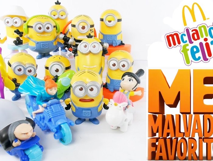 Coleção de Minions do McLanche Feliz
